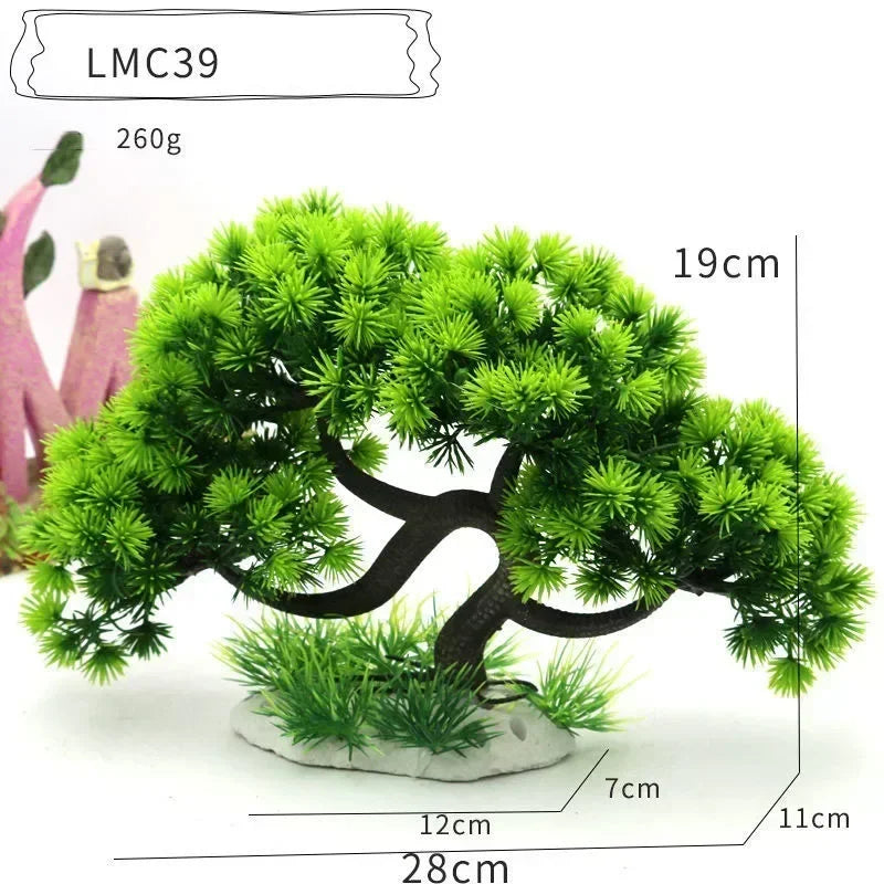 Aquarium Decor: Simulation Plants and Landscaping Ornaments