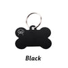 Personalized Bone-Shaped Dog Tag with Custom Engraving