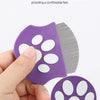 Peigne Courbé pour Toilettage de Chats et Chiens