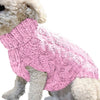 Classic Knitted Turtleneck Sweater for Small Dogs and Cats