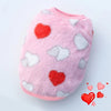 Cozy Flannel Dog Vest for Small Pets