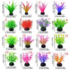 Plantes Artificielles en PVC pour Aquarium - Décoration de Bacs à Poissons