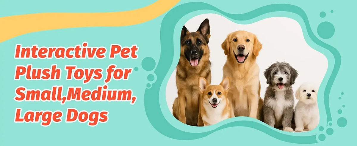 Interactive Crab Plush Toy with Motion-Activated Ball for Dogs