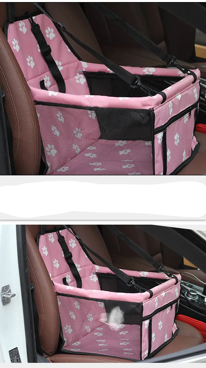 Hamac de voiture pour animaux de compagnie, étanche et transportable