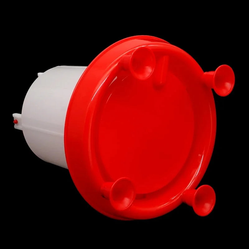 Automatic Poultry Waterer & Feeder 1.5kg / 3L with Footrest