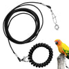 Parrot Flying Training Rope with Foot Ring - 6 ft Leash
