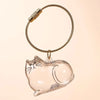 Pet Memorial Fur Keepsake Keychain Pendant