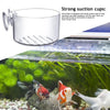 Acrylic Aquarium Plant Cup with Suction Holder