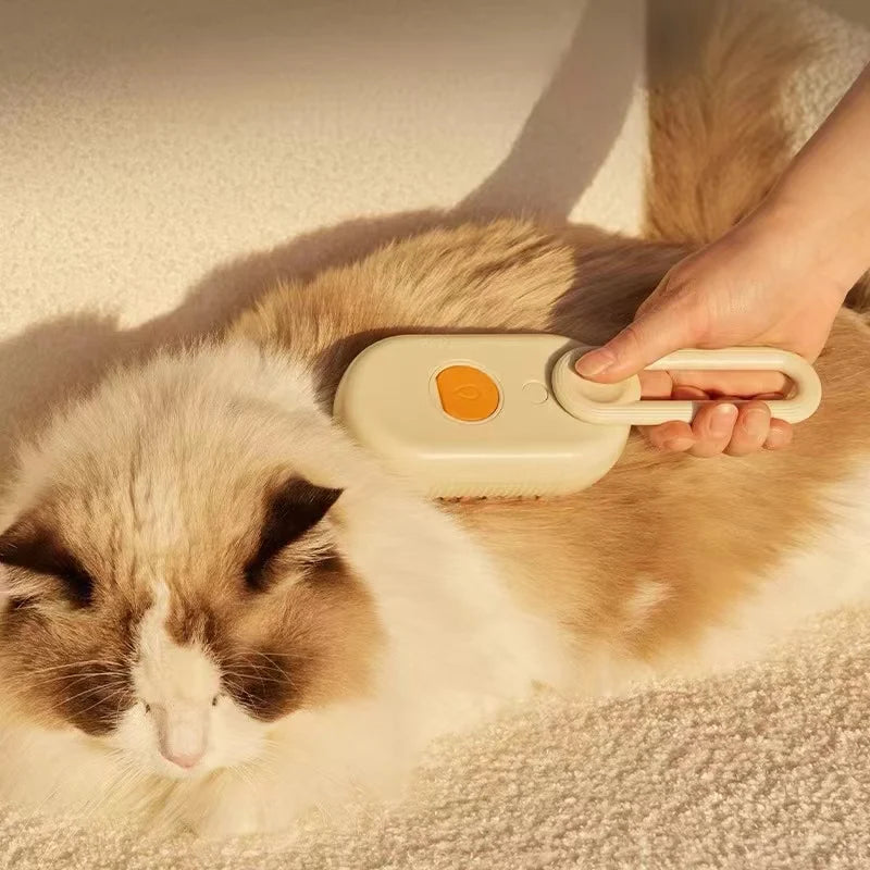 3-in-1 Haustier-Bürste für Hunde & Katzen