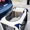 Transportín Plegable para Mascotas con Interior Acolchado