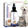 Spray Natural Antipulgas y Garrapatas para Gatos y Perros