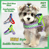 Quick-Release No-Choke Dog Harness with Dual D-Rings