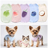 Breathable Fruit Print Pet Vest for Small Dogs and Cats
