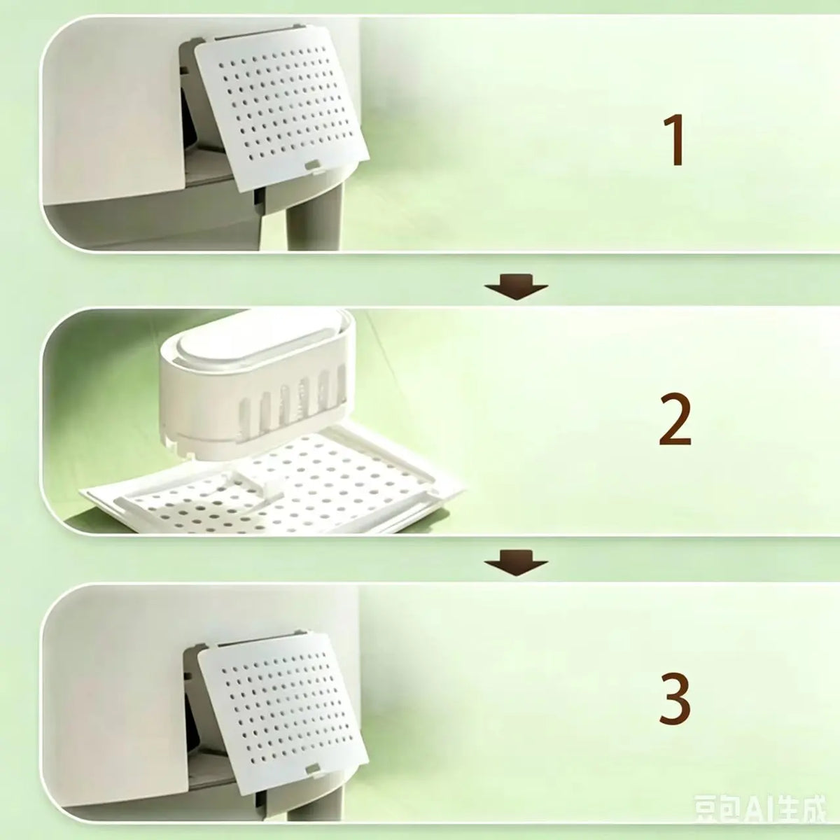 Cat Litter Box Deodorizers for Automatic Litter Boxes, 30-Day Freshness