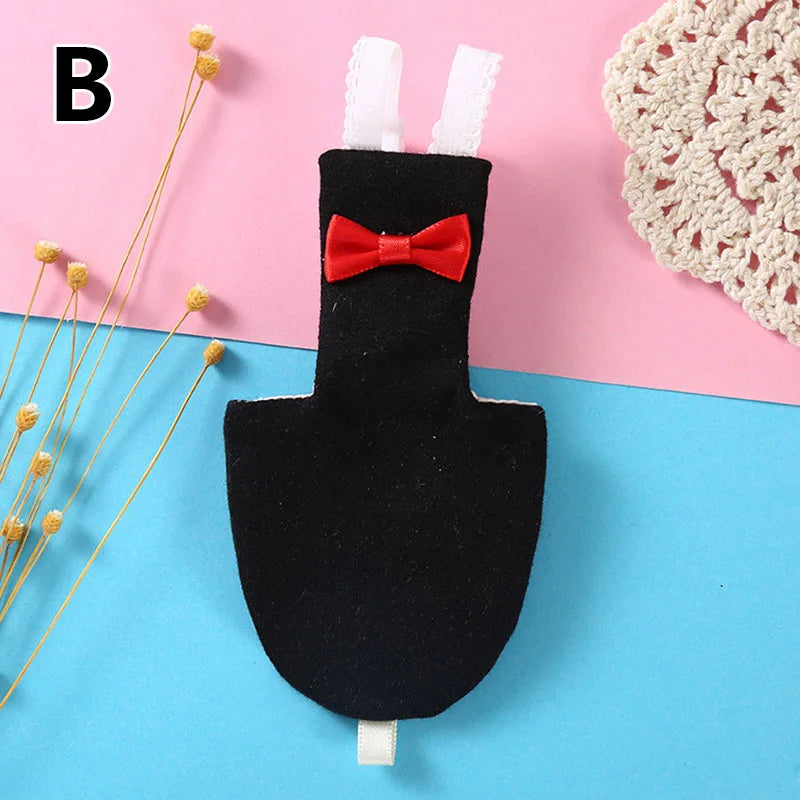 Couch-culotte pour perroquets avec nœud papillon