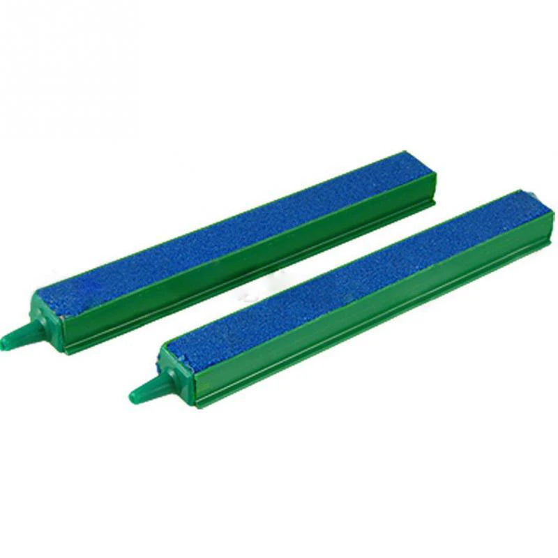 Grün-blaues Aquarium-Luftstein-Blasen-Stab.