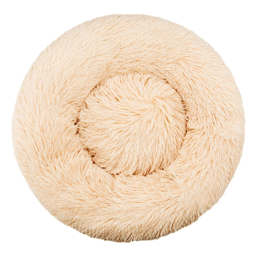 Ultra-Soft Plush Pet Bed for Dogs & Cats