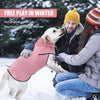 Cozy Fleece Dog Sweater with High Collar and Leg Straps