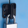 Black Sliding Bolt Lock for Cabinets, Doors, and Pet Cages