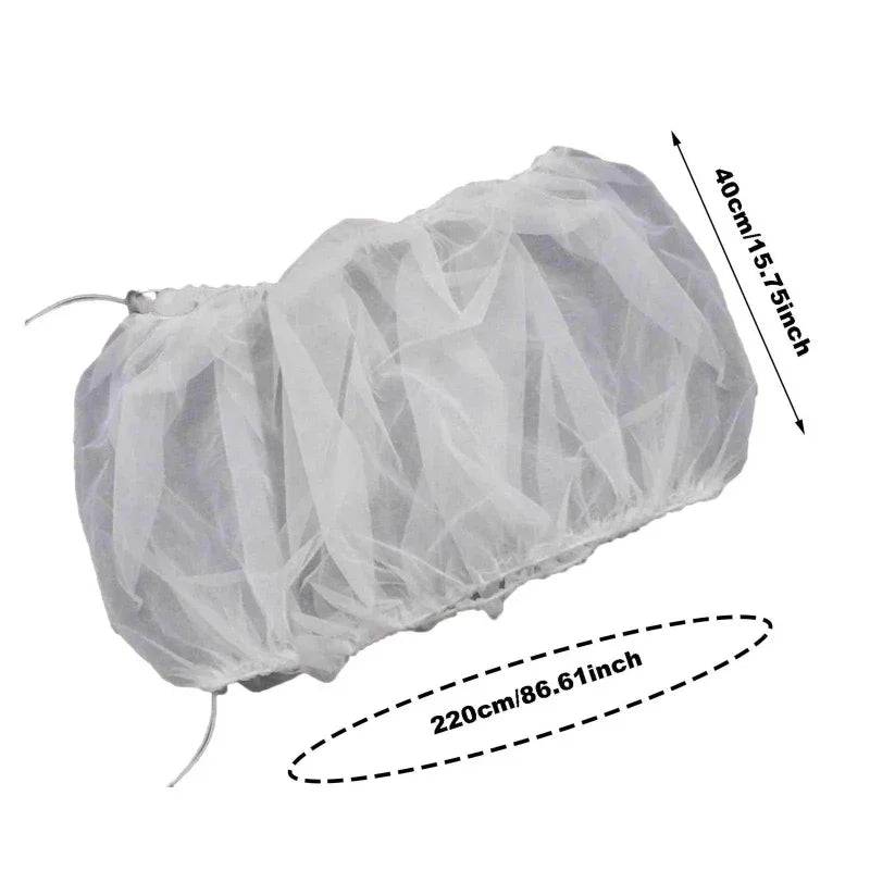 Stretchy Mesh Bird Cage Cover – Seed & Feather Catcher
