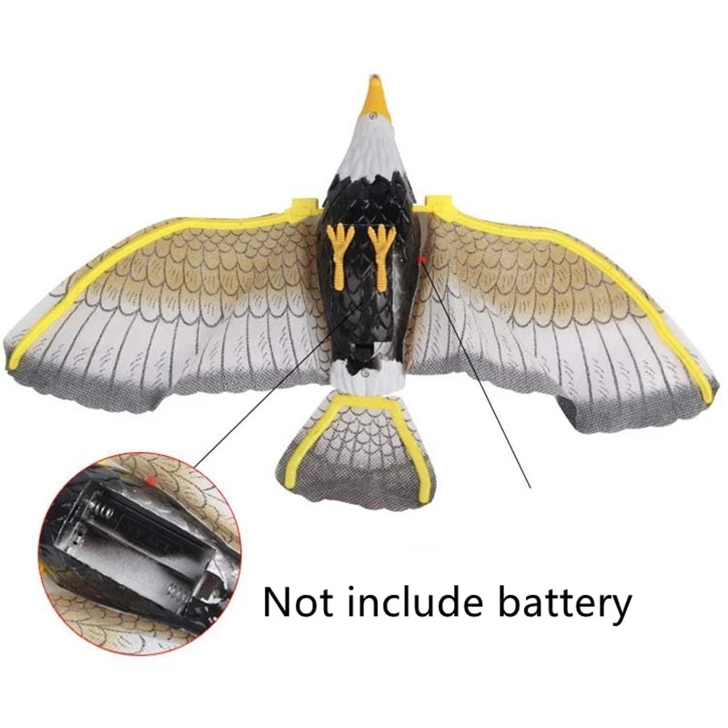Interactive Flying Bird Cat Toy with Hanging Teaser