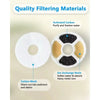 Replacement Activated Carbon Filters for Pet Water Fountains