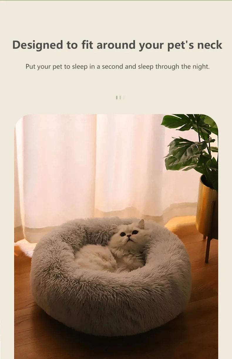 Panier Douillet Rond pour Animaux