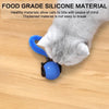 Interactive 360° Rotating Cat Toy with LED Light and Obstacle Avoidance