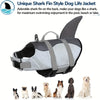 Shark & Mermaid Dog Life Jacket with Safety Handle
