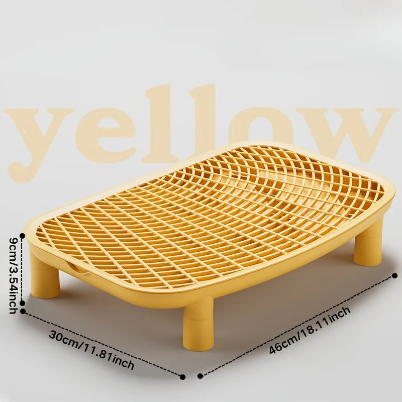 Anti-Auslauf Katzenstreu-Matte mit abnehmbarem Innenfutter