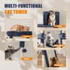 Multi-Level Cat Tree with Scratching Posts and Cozy Condos