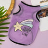 Breathable Mesh Pet Vest with Cute Cartoon Print