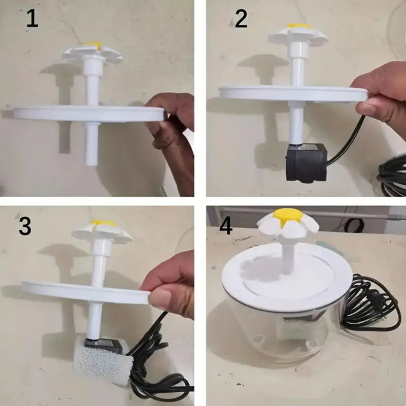Fontaine à eau automatique pour animaux de 1,2 L