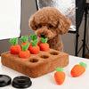 Interactive Snuffle Mat for Dogs with Carrot Toys