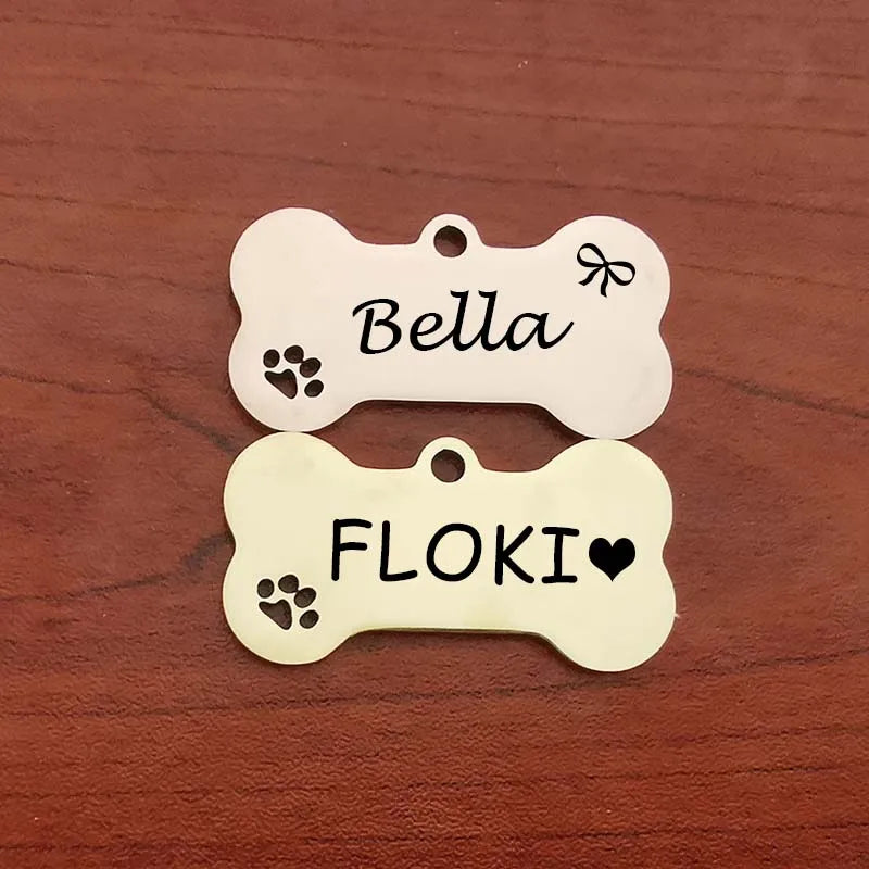 Personalized Stainless Steel Pet ID Tag