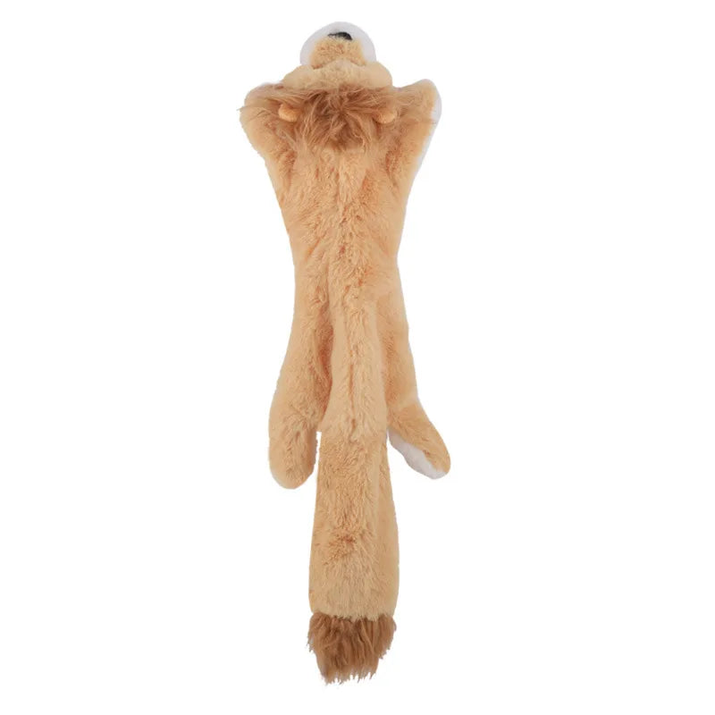 Jouet en peluche doux pour dinosaure, idéal pour les petites races de chiens