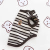 Striped Stretchy Pet Tank Top for Cats and Small Dogs