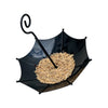 Umbrella-Shaped Hanging Bird Feeder with Leak-Resistant Design