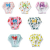 Reusable Leakproof Dog Diaper Pants with Cute Cartoon Print