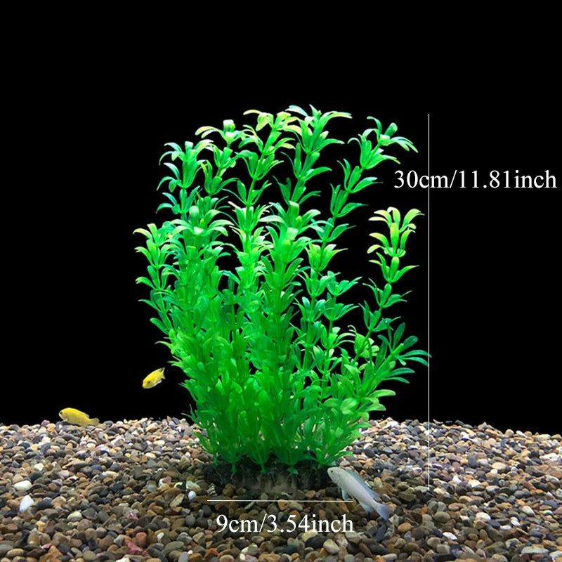 Realistic Artificial Aquarium Plants for Fish Tank Décor