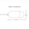 Capsule-Shaped Dog Waste Bag Dispenser with Clip