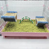 Hamac-Lit Doublement Doux pour Petits Animaux