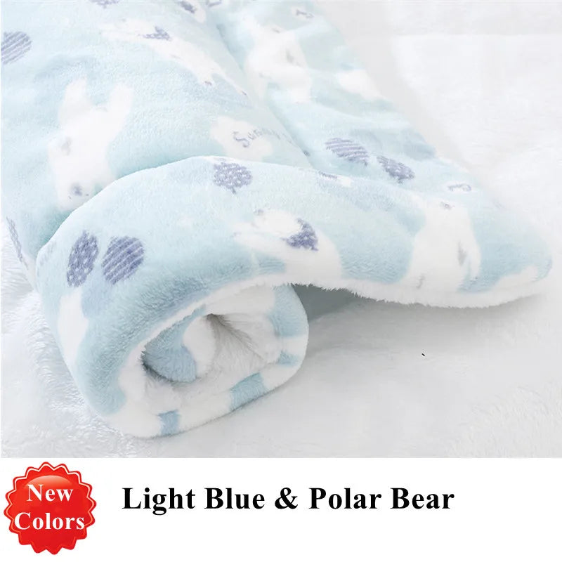 Coussin de Fleece Doux pour Animaux & Garniture de Cage