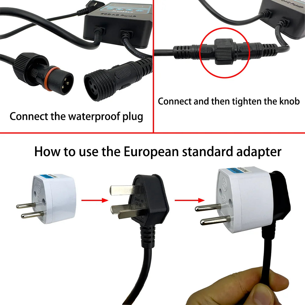 Ultra-Quiet Submersible Aquarium Water Pump with Adjustable Flow