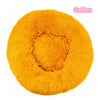 Lit Donut en Peluche Confortable pour Chat