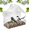 Window-Mount Bird Feeder with Suction Cups