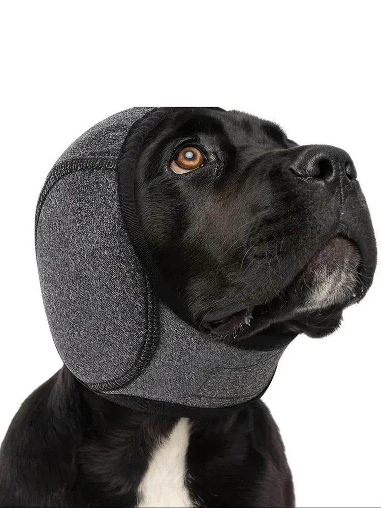 Dog Noise Reduction Ear Muffs with Waterproof Headgear