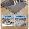 Waterproof Double-Layer Cat Litter Mat with Non-Slip Base