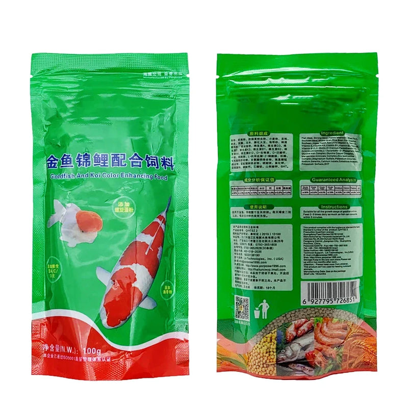Spirulina Floating Fish Food for Tropical & Coldwater Species