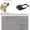 Bozal para perro ajustable y transpirable con varias tallas y opciones de medición para entrenamiento